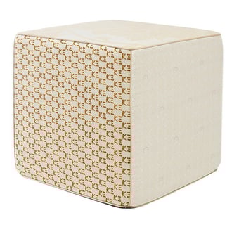 Pouf Sakura Pivoine Multicolor/Natural K3 design by Kenzo Takada