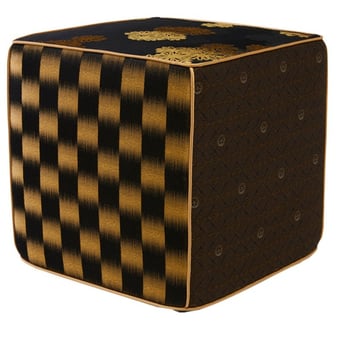 Pouf Shogun Kori Black K3 design by Kenzo Takada