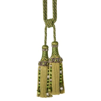 Cordone deux glands à perles Palais Royal Argent Houlès
