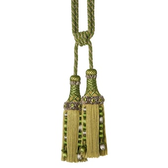 Palais Royal beaded two tassels tieback Argent Houlès