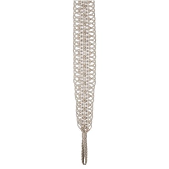 Palais Royal gimp tieback Argent Houlès