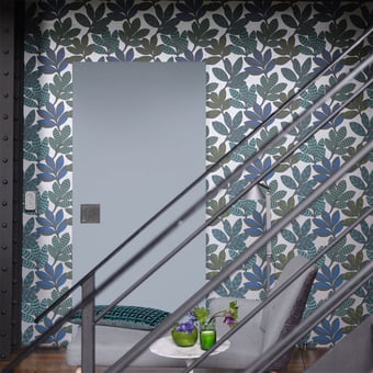 Tanjore Wallpaper Graphite Designers Guild