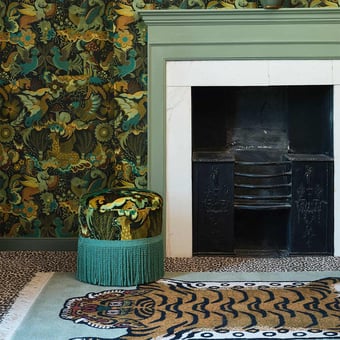Phantasia Velvet Emerald/Green House of Hackney