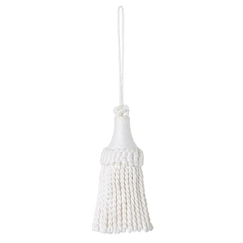 Schlüsselquast Fleurs de Lin key tassel Blanc Houlès