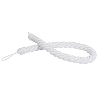 Raffhalter Fleurs de lin geschleift Blanc Houlès