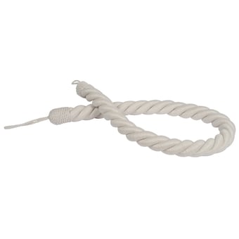 Raffhalter Fleurs de lin geschleift Blanc Houlès