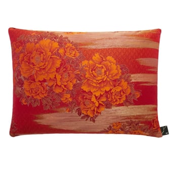 Maiko Butterfly Cushion Multicolor/Red K3 design by Kenzo Takada