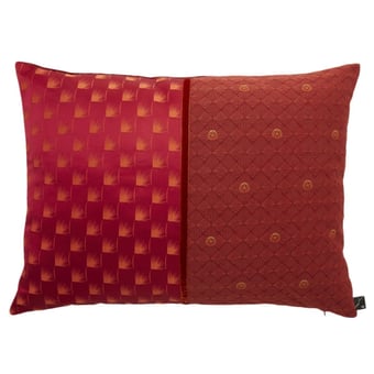 Maiko Kaede Kikyo Cushion Multicolor/Red K3 design by Kenzo Takada