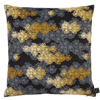 Cuscino Shogun Hana Kiriko Multicolor/Black K3 design by Kenzo Takada