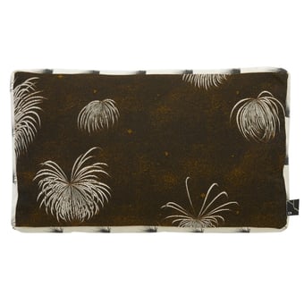 Coussin Shogun Kiku Awase Multicolor/Black K3 design by Kenzo Takada