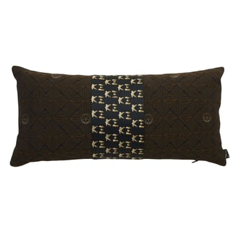Shogun Kogo Cushion Multicolor/Black K3 design by Kenzo Takada