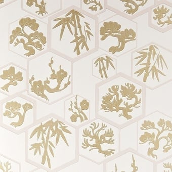 Papel pintado Shouchikubai Gris perle Farrow and Ball