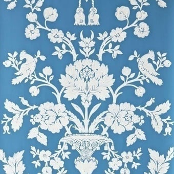 St Antoine Wallpaper White tie Farrow and Ball