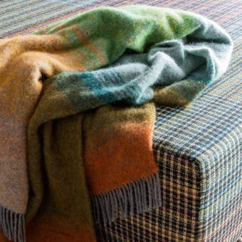 Plaid Yoshi Gris/vert Missoni Home