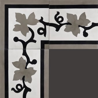 Vigne Cement frieze Frise Carodeco