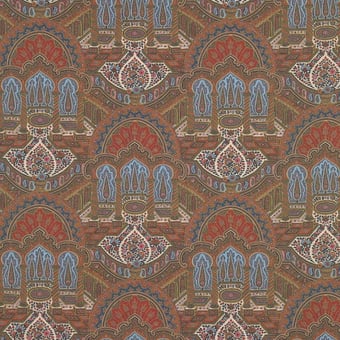 Forbidden City Fabric Terracotta Etro