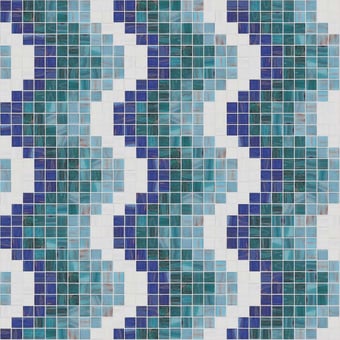 Mosaico Wave Blue Vitrex