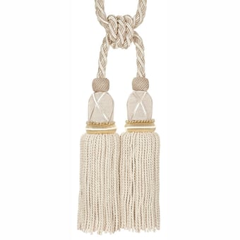 Alzapaños à glands GM Les Marquises Beige Houlès