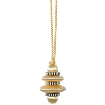Gland de clef Onyx Métal Or Houlès