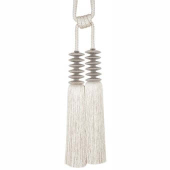 Onyx metal two tassels tieback Or Houlès