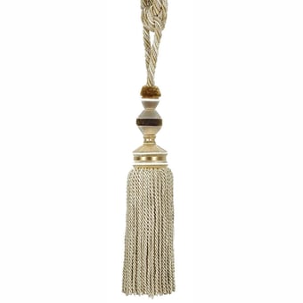 Beaugency tassel tieback Beige Houlès