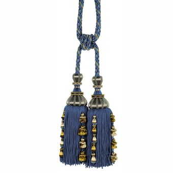 Antica two tassels tieback Beige Houlès
