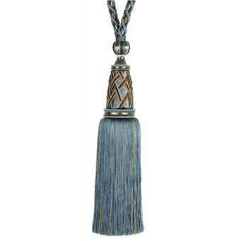 Marly tassel tieback Blanc cassé Houlès