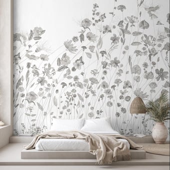 Prairie Panel 150x330 cm - 3 lés - côté gauche Isidore Leroy