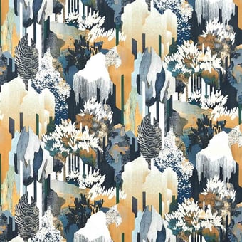 Papier peint Forêt Mesange Lelièvre
