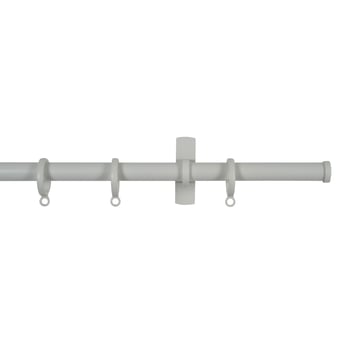 Bastide rod wall installation kit with rings Blanc cassé Houlès