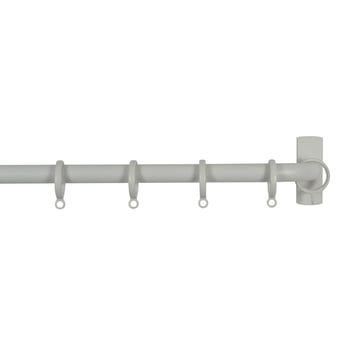 Tringle Bastide kit corner avec anneaux Blanc cassé Houlès