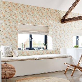 Love Birds Wallpaper Blush Scion