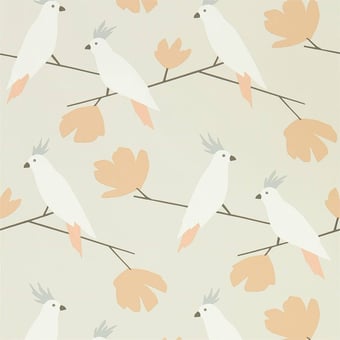 Love Birds Wallpaper Blush Scion