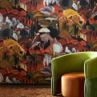 Rivestimento murale All'ombra dei Cipressi Morning Glow Arte