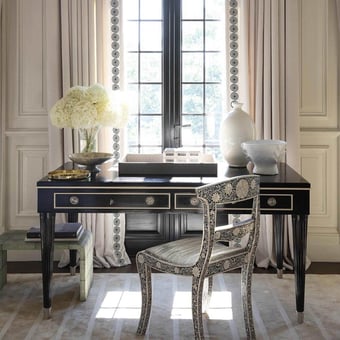 Galon jacquard Calyx 70 mm Ivoire Houlès