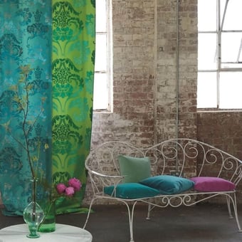 Tessuto Kashgar Zinc Designers Guild