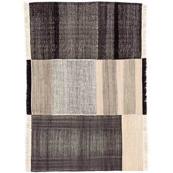 Tappeti Tres Black in-outdoor 170x240 cm Nanimarquina