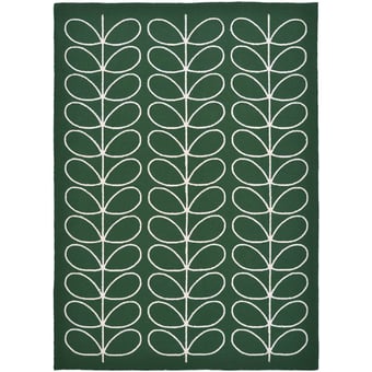 Tappeti linoear Stem Jade in-outdoor 140x200 cm Orla Kiely