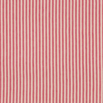 Rhubarb Stripe Fabric Red Mindthegap