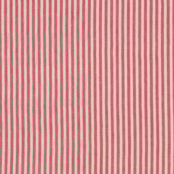 Stoff Rhubarb Stripe Red Mindthegap