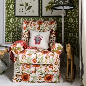 Szekely Folk Fabric Red Mindthegap