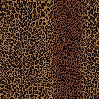 Léopard Wallpaper Chocolat/Tabac Edmond Petit