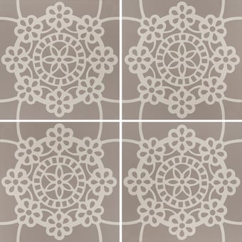Piastrella di cemento Primrose Sand Pip Studio