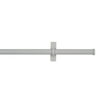 Tringle Bastide kit pose mur pour œillets Blanc cassé Houlès