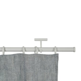 Bastide rod ceiling installation kit with rings Blanc cassé Houlès