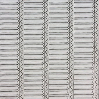 Papel pintado Domiers Charcoal/Ivory Nina Campbell