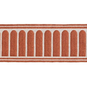 Ribetes jacquard Helios 77 mm Gris Houlès