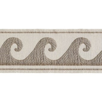 Ribetes jacquard Olympia 73 mm Gris Houlès