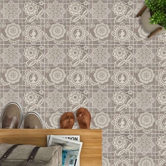 Piastrella di cemento Primrose Sand Pip Studio