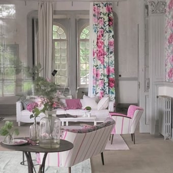 Shanghai Garden Fabric Peony Designers Guild